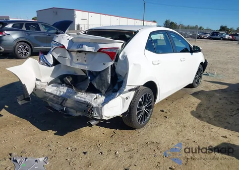 2016 Toyota Corolla S Plus z USA, uszkodzony, nr VIN 2T1BURHE4GC739504